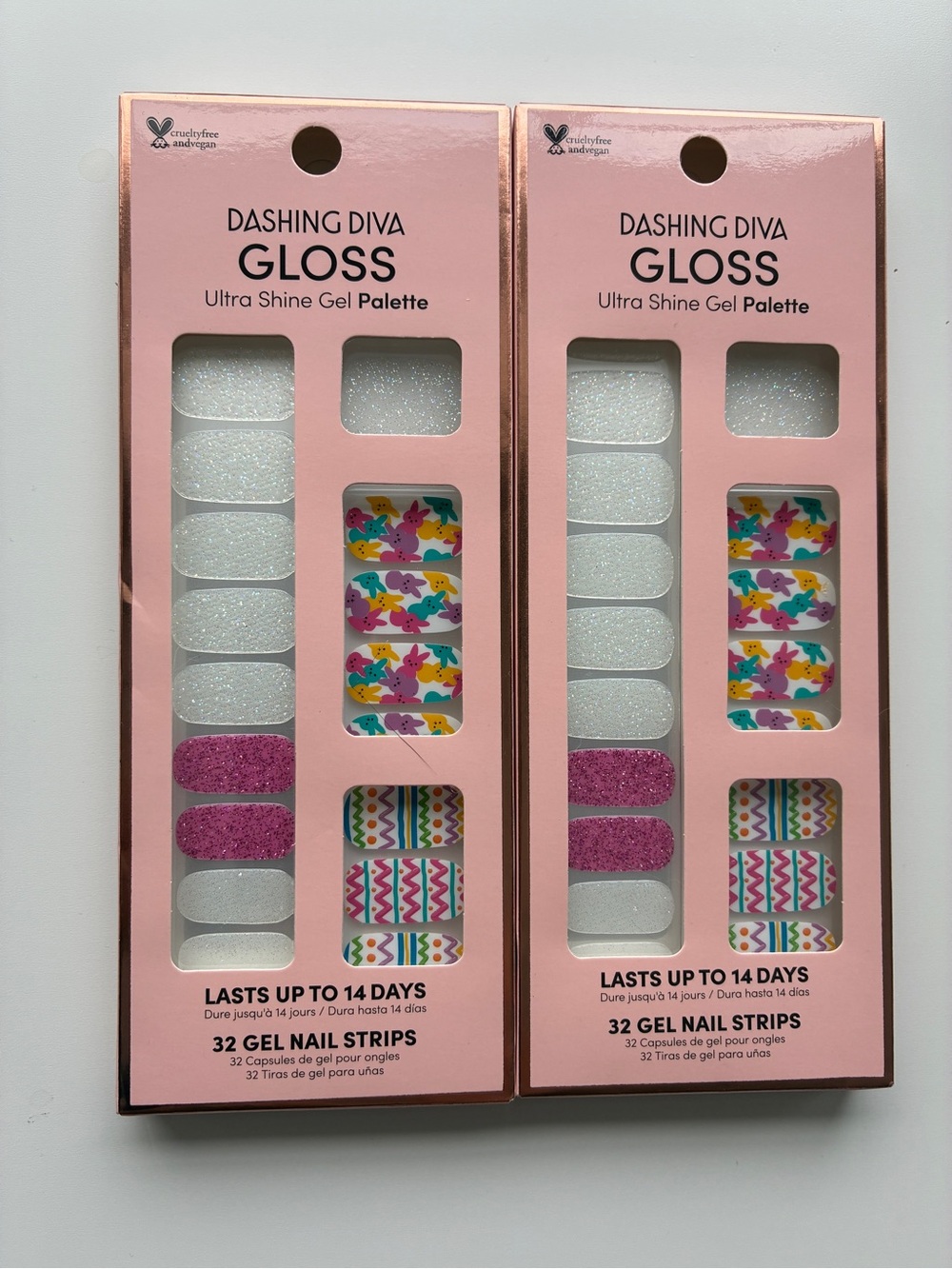 Dashing Diva Peep Parade Easter Nail Strips 2-Pack